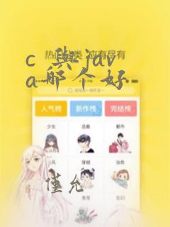 c  与java哪个好