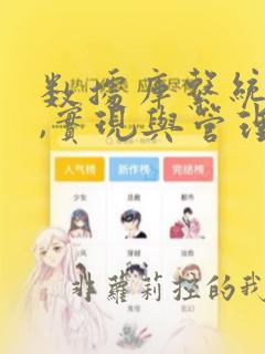 数据库系统设计,实现与管理