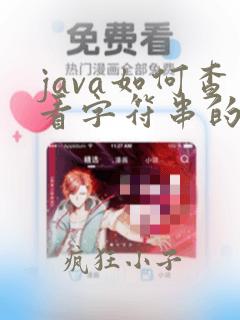 java如何查看字符串的编码