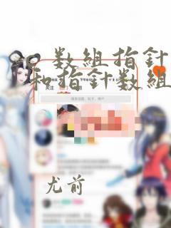 c  数组指针和指针数组