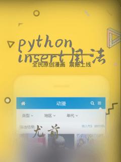 python insert用法
