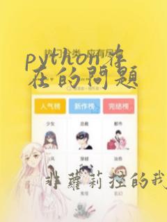 python存在的问题