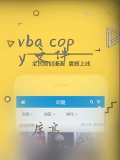 vba copy 文件