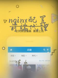 nginx配置前端代理