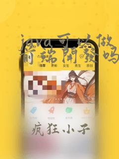 java可以做前端开发吗