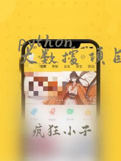 python 大数据 项目