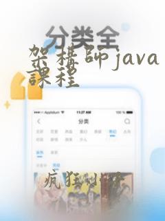 架构师java课程
