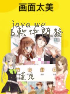 java web软件开发