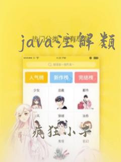 java注解类