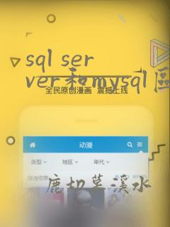 sql server和mysql区别