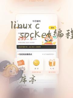 linux c socket编程