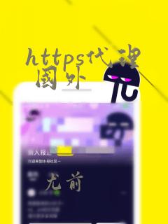 https代理 国外
