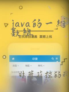 java的一维数组