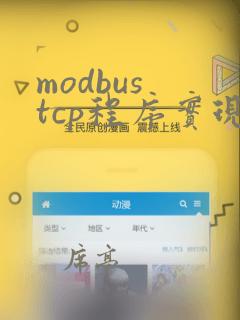 modbus tcp程序实现
