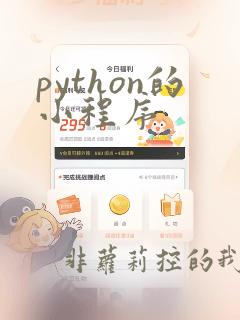 python的小程序