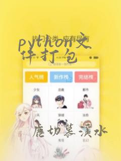 python文件打包