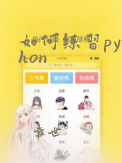 如何练习python