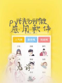 python做应用软件