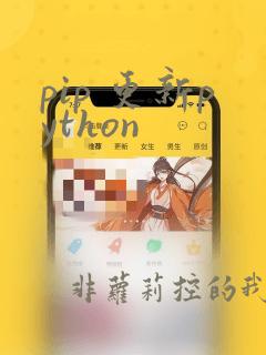 pip 更新python