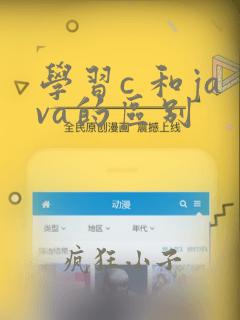 学习c 和java的区别