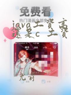 java工资高还是c  工资高