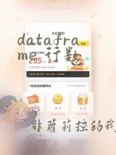 dataframe 行数