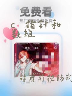 c   指针和数组