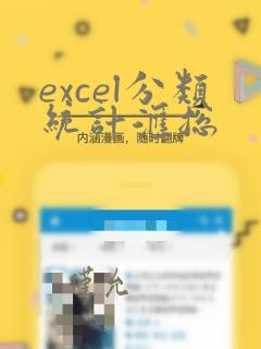 excel分类统计汇总