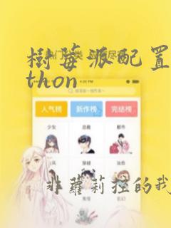 树莓派配置python