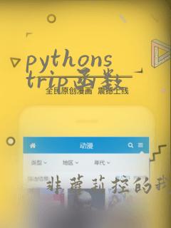 pythonstrip函数