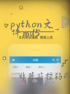 python文件md5