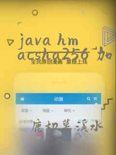 java hmacsha256 加密