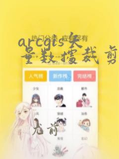 arcgis矢量数据裁剪栅格数据