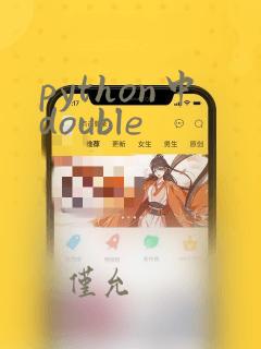 python中double