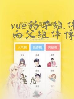vue的子组件向父组件传值