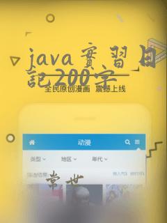 java实习日记200字