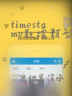timestamp数据类型长度