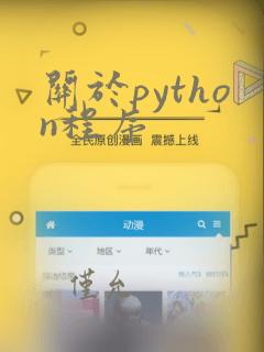 关于python程序
