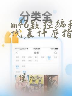 m46数控编程代表什么指令