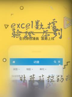 excel数据验证 序列