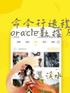 命令行远程连接oracle数据库