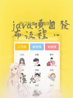 java项目发布流程