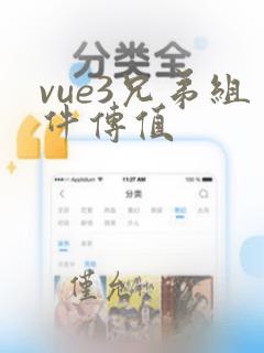 vue3兄弟组件传值