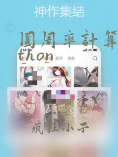 圆周率计算python
