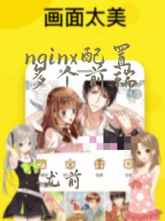 nginx配置多个前端