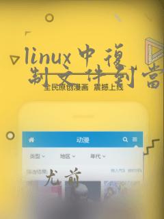 linux中复制文件到当前目录