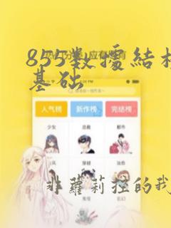 855数据结构基础