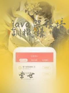 java架构培训机构