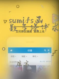 sumifs函数多条件求和实例