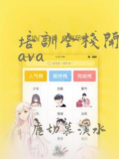 培训全栈开发java
